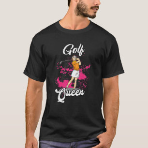T-shirt Golf Queen Mini Golf Loisirs Sport Ladies W