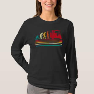 T-shirt Golf Retro Style Evolution De L'Homme