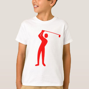 T-shirt Golf - Rouge