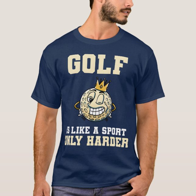 T-shirt Golf Sports Golf Player gift (Devant)