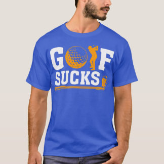T-shirt Golf sucks