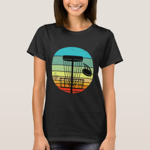 T-shirt Golf sur disque rétro vintage style 80s