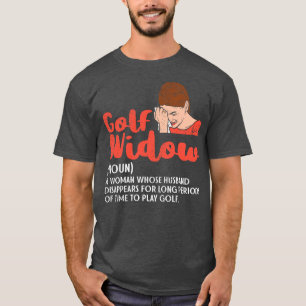 T-shirt Golf veuve