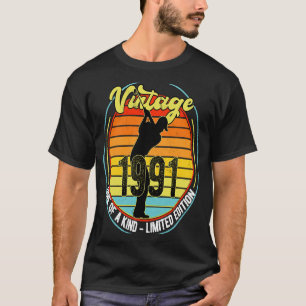 T-shirt Golf Vintage de 30 ans 1991 30e anniversaire