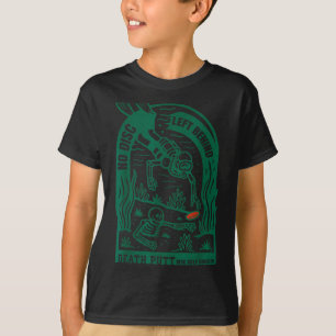 T-shirt Golf Vintage Disque Aucun Disque Laissé Derrière D