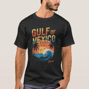 T-shirt Golfe du Mexique Forever Retro Vintage Golfe du Me