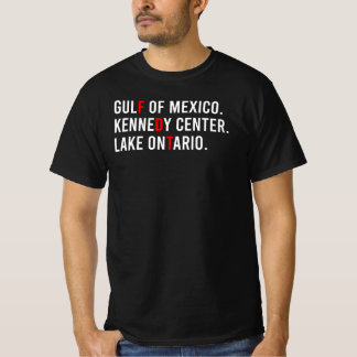 T-shirt Golfe du Mexique Kennedy Center Lac Ontario
