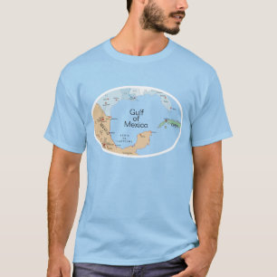 T-shirt Golfe du Mexique modifiable