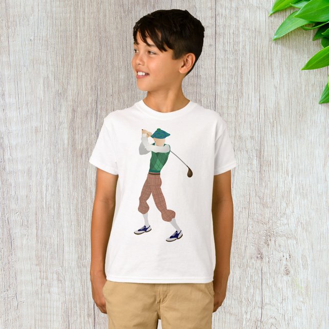 T-shirt Golfeur bien habillé (Créateur téléchargé)