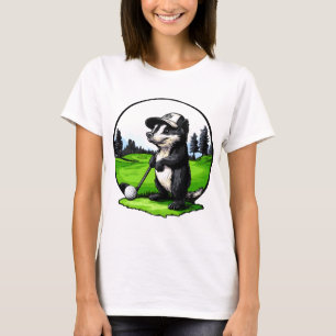T-shirt Golfeur mouffette
