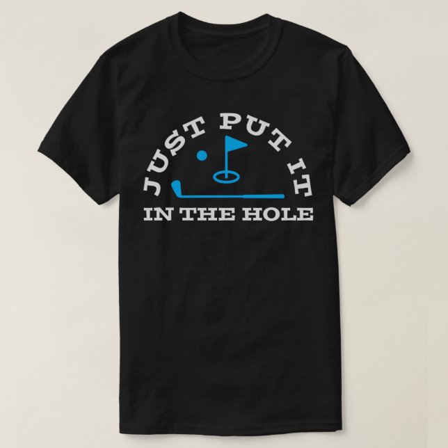 T-SHIRT GOLFING AMUSANT 5 (Design devant)