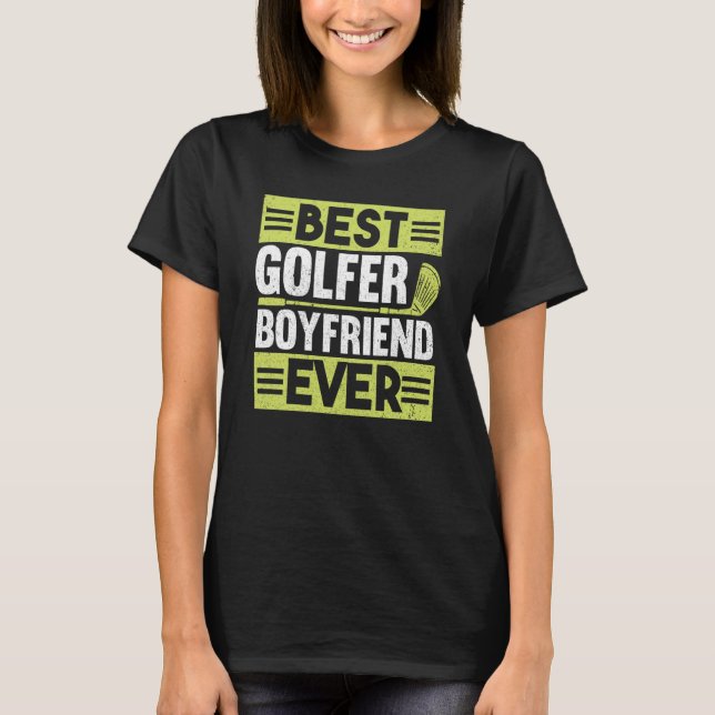 T-shirt Golfing Golf Player Coach Golfer Boyfriend  5 (Devant)