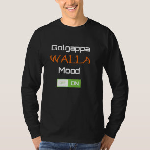 T-shirt GOLGGAPA walla humeur sur drôle Indien Punjabi Hin