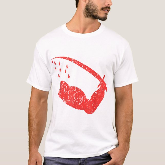 T-shirt Goliad Flag Republic Texas Independence Come and T (Devant)