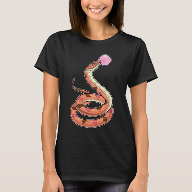 T-shirt Gomme de serpent à mâcher (Devant)