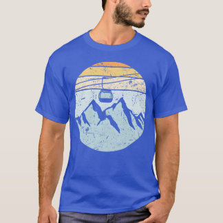 T-shirt Gondola Mountain Ski Vacation Cable Car Lift Lover