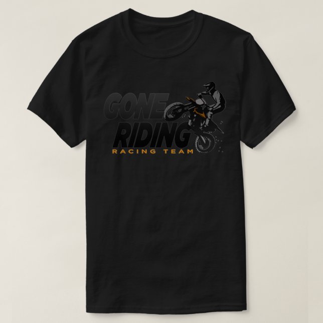 T-shirt Gone Riding Design KTM  (Design devant)