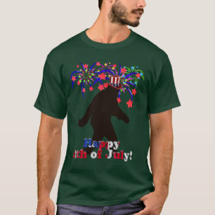 T-shirt Gone Squatchin pour 4 juillet