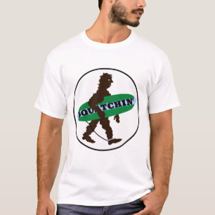 T-shirt Gone Squatchin' Surf Bigfoot