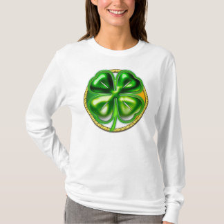 T-shirt gonflé de trèfle