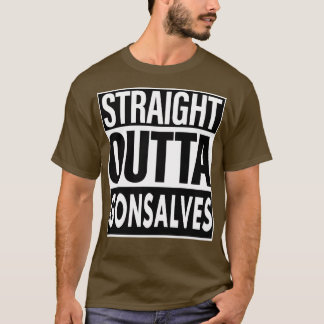 T-shirt Gonsalves Nom Droit En Dehors Gonsalves 1
