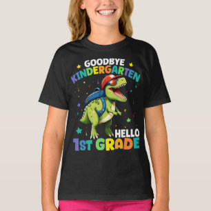 T-shirt Goodbye Kindergarten Graduation Dinosaur Trex