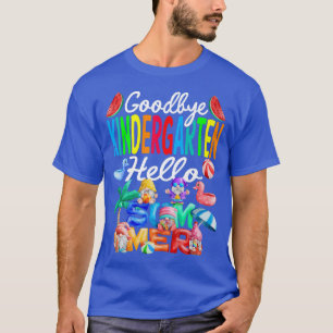 T-shirt Goodbye Kindergarten Hello Summer Gnomes Beach Pre