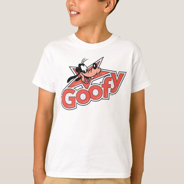T-shirt Goofy Retro Star Power Graphic (Devant)