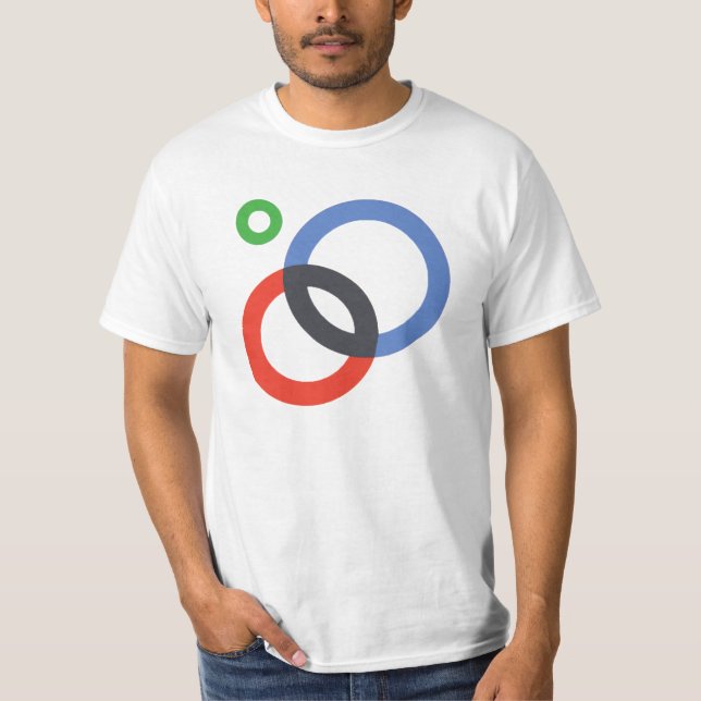 T-shirt Google+ Cercles (Devant)