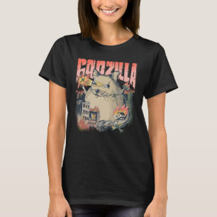 T-shirt  GOOZILLA   Drôle Degu Dire   Octodon Degus