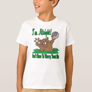 T-shirt Gopher et la balle de golf