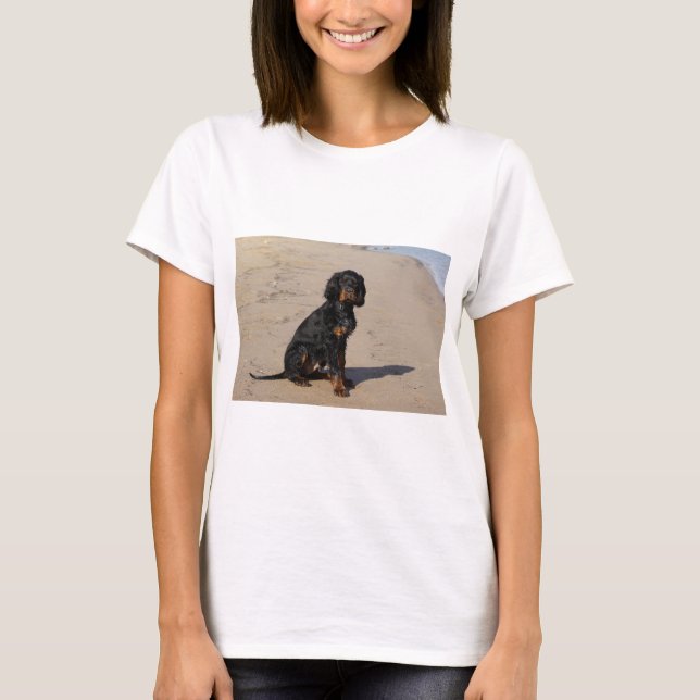 T-shirt Gordon Setter (Devant)