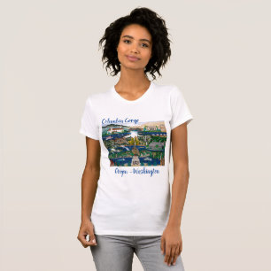 T-shirt Gorge Columbia River