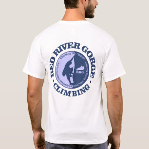 T-shirt Gorge de la rivière Rouge (Escalade)
