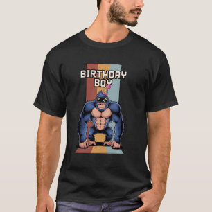 T-shirt Gorilla Anniversaire Décorations Singe Balise VR G