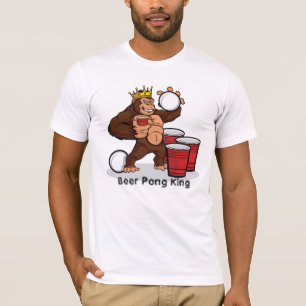T-Shirt Gorilla Beer Pong King