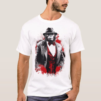 T-shirt Gorilla Boss : Dapper Style et Street Swagger!