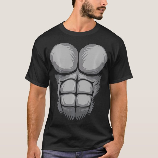 T-shirt Gorilla Chemise Adulte Enfants Hommes Femmes Goril (Devant)