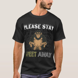 T-shirt Gorilla de six pieds