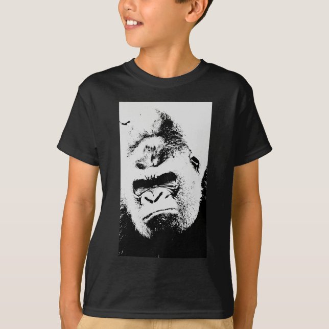 T-shirt Gorilla en colère (Devant)