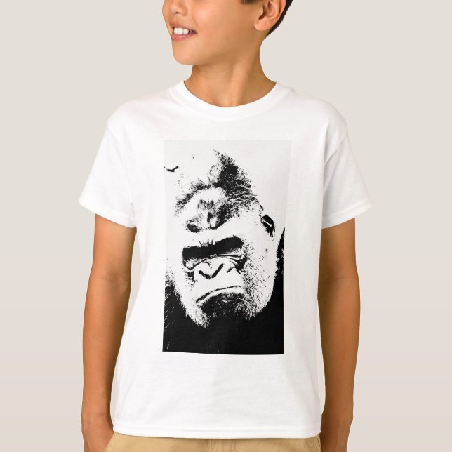 T-shirt Gorilla en colère (Devant)