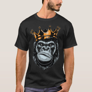 T-shirt Gorilla King - Alpha - Drôle Ape - Faune - La