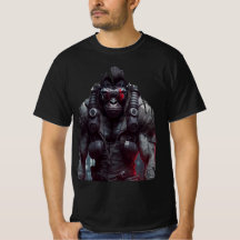 gorilla marque d'anniversaire chemise vegan gorill