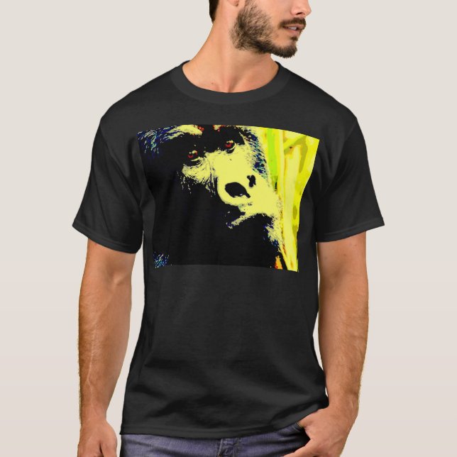T-shirt Gorilla Pop Art (Devant)