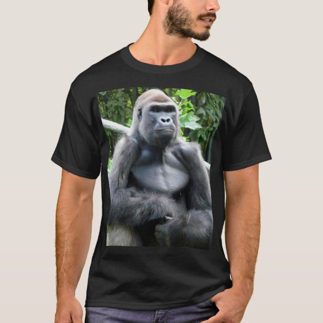 T-shirt Gorilla pour hommes (Devant)