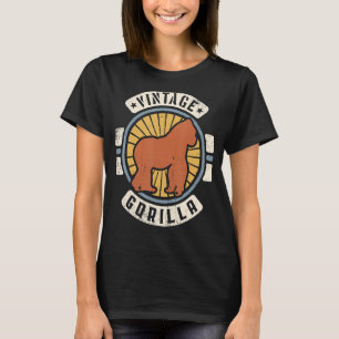 T-shirt Gorilla Vintage Classic Retro 60s les années 70 An