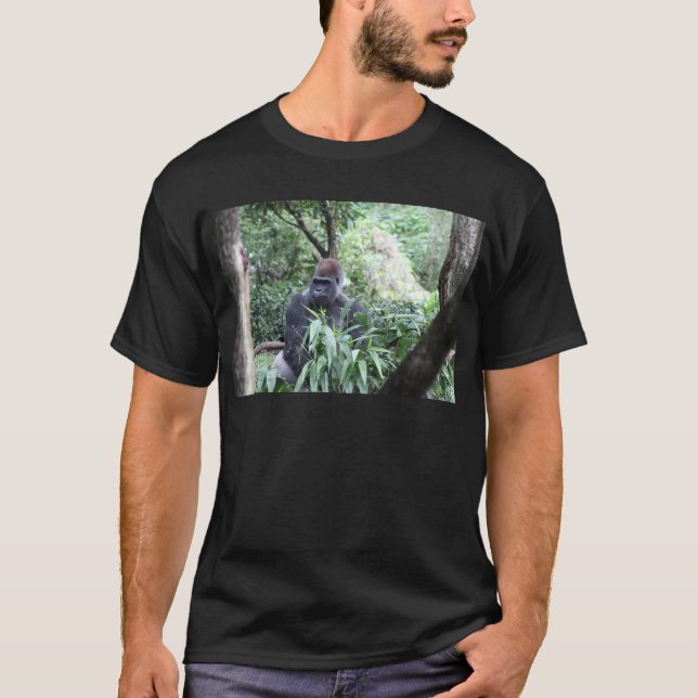 T-shirt gorille de silverback (Devant)