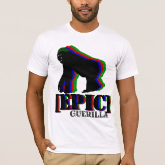 T-shirt Gorille épique de guérillero
