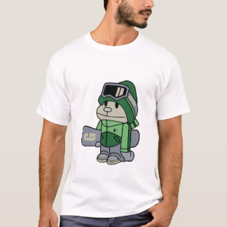 T-shirt Gorille - surfeur