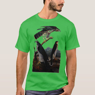T-shirt Goshawk Birds of Prey Hawk Raptors vintage